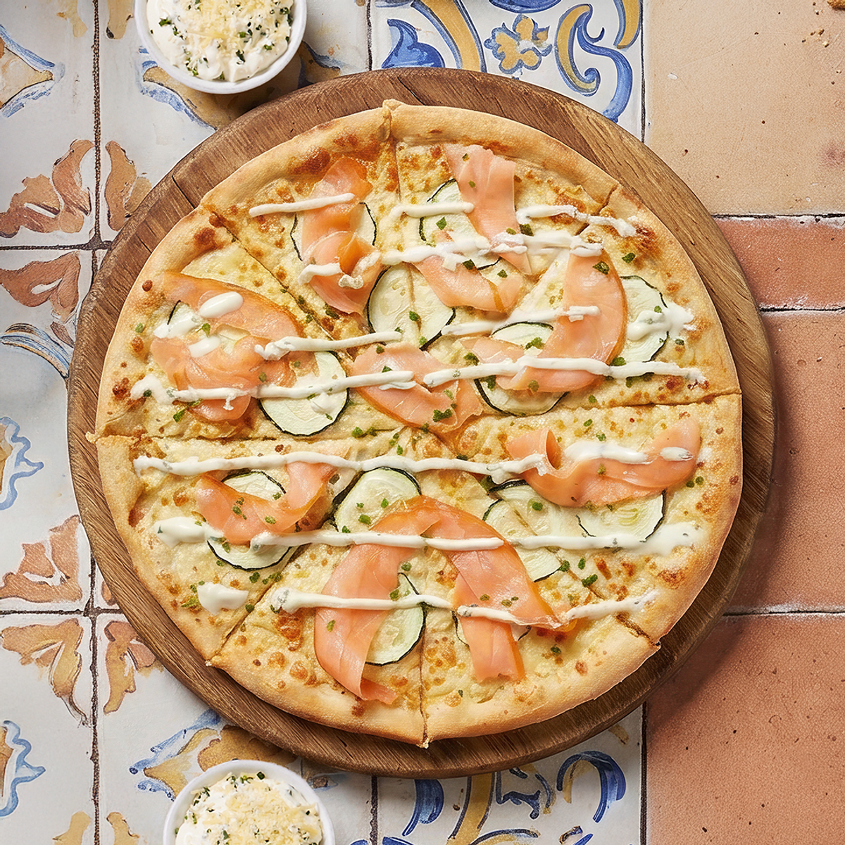 PIZZA SALMON AHUMADO MEDIANA