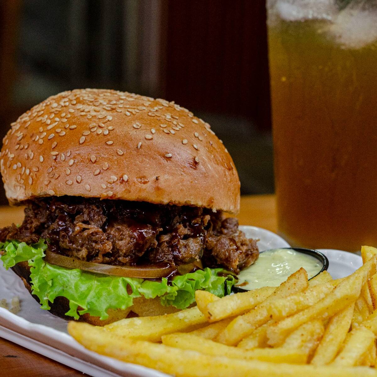 Combo Pulled Pork + Papas + Bebida