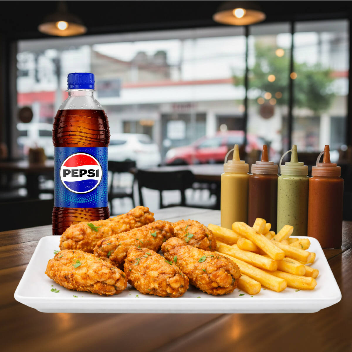 Prom. Alitas + Gaseosa