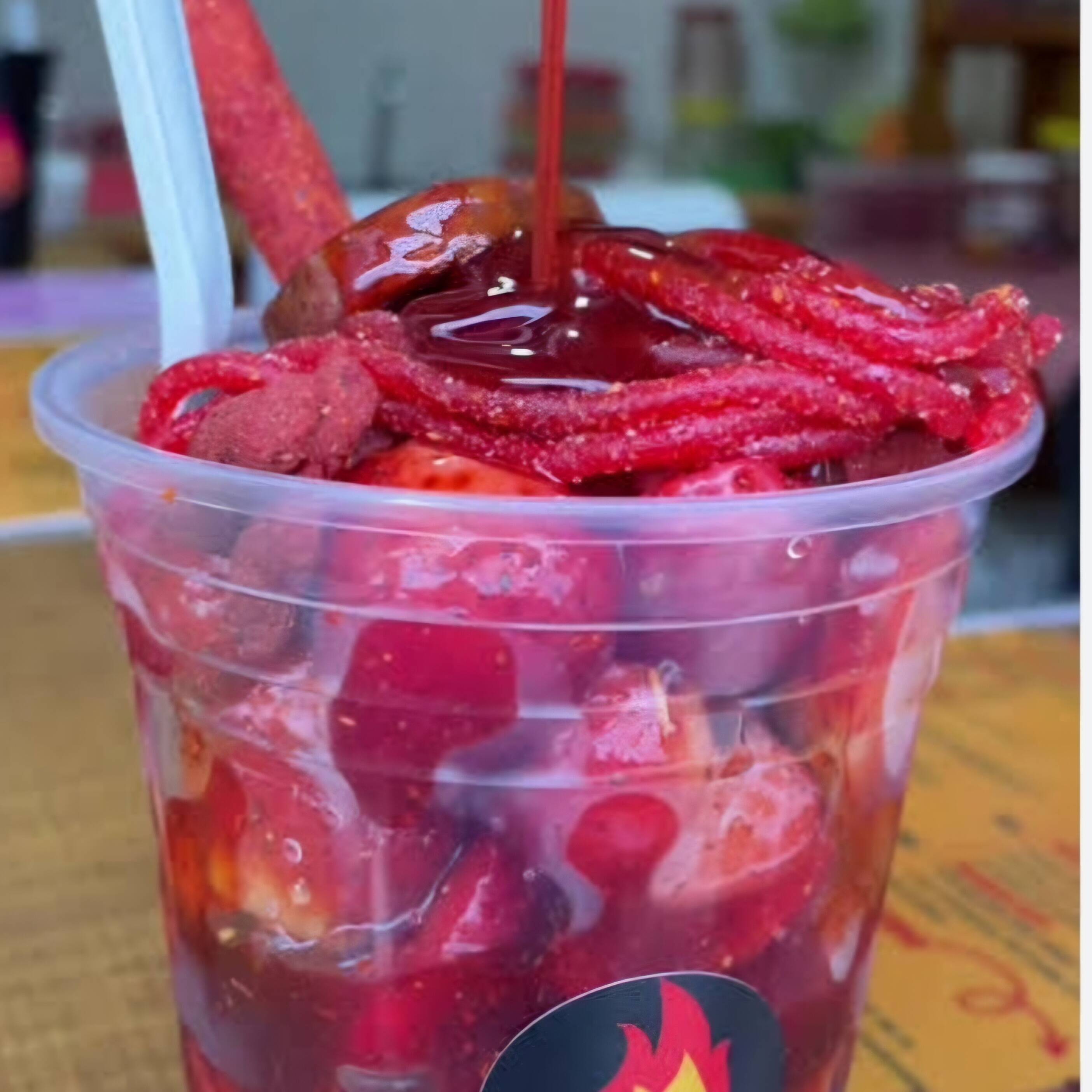 Charola de Fresas Congelada Lokas