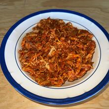 TINGA DE POLLO CON CHIPOTLE