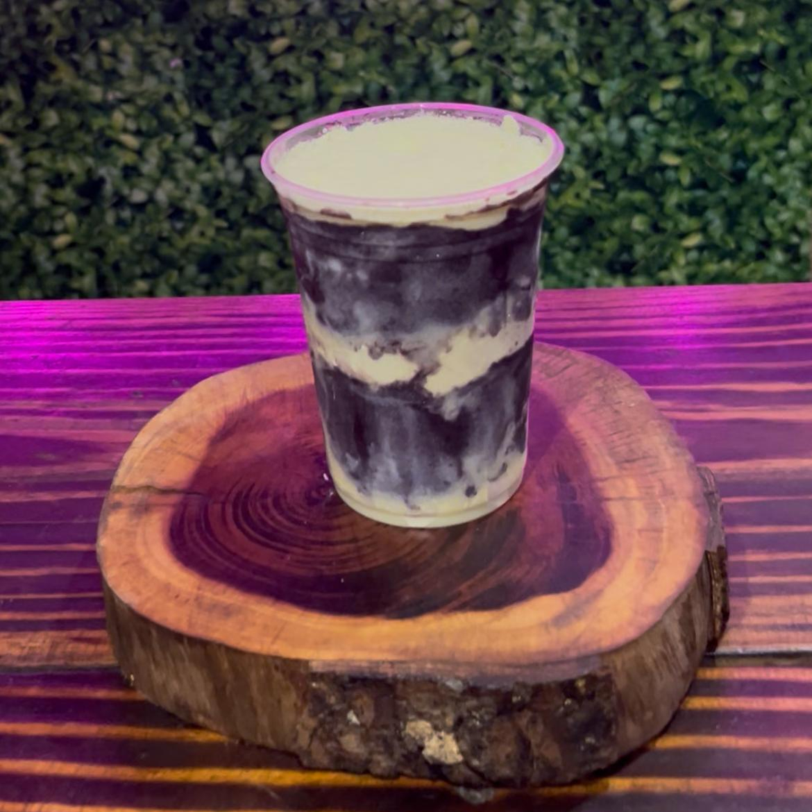 Açaí com leite em pó e leite condensado… simples, cremoso e apaixonante!