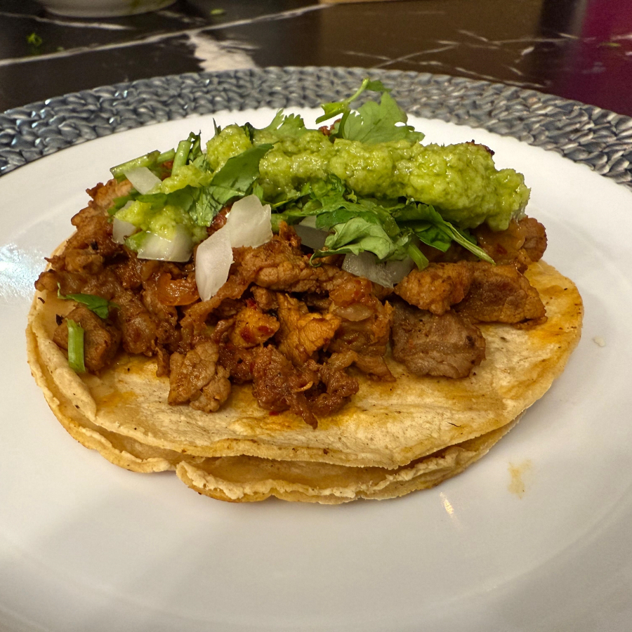 Taco Chico Combinados (Chorizo y Bistec)