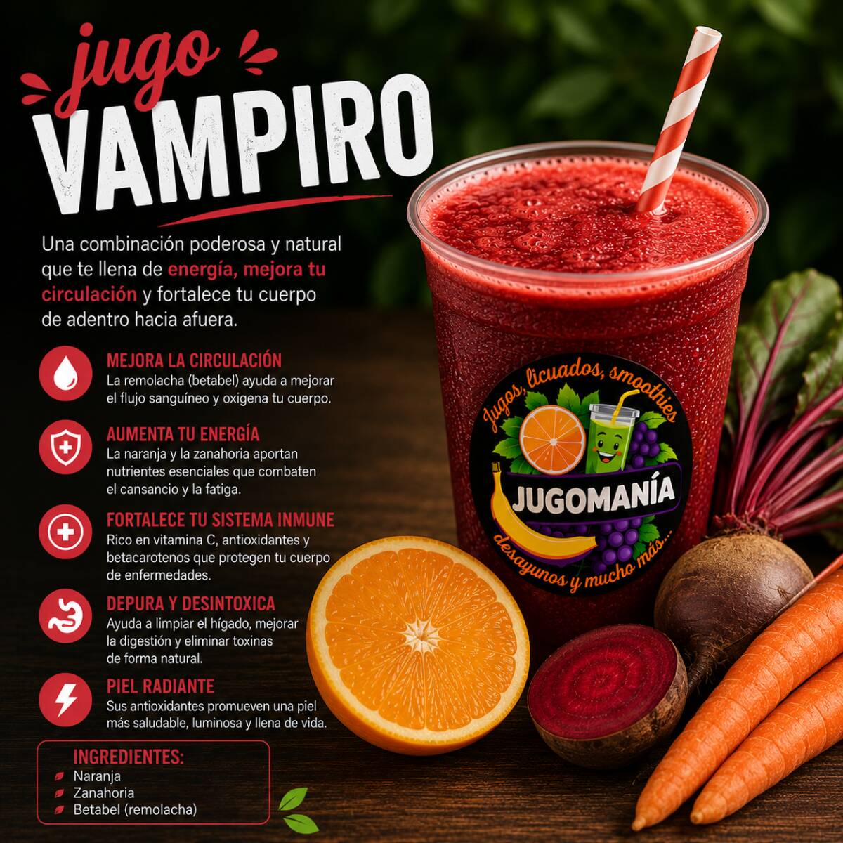 Jugo Vampiro 500 Ml