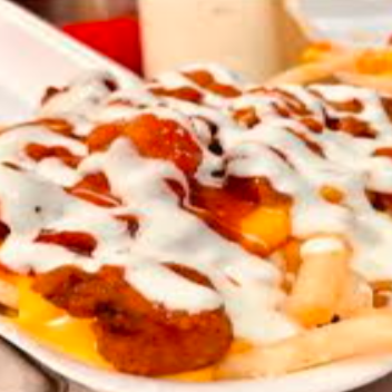 Papas con boneless