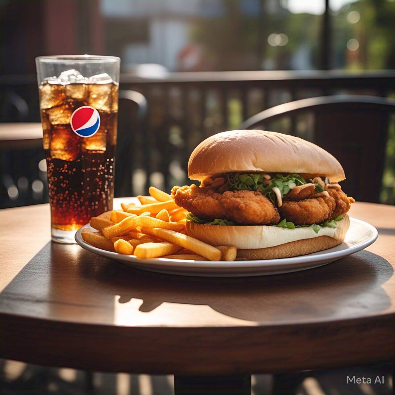 TORTA DE PECHUGA EMPANIZADA, PAPAS Y SODA