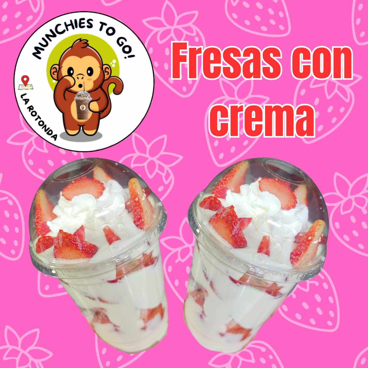 Fresas con Crema