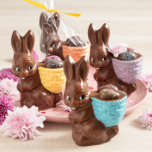 Conejo Sentado Canasto