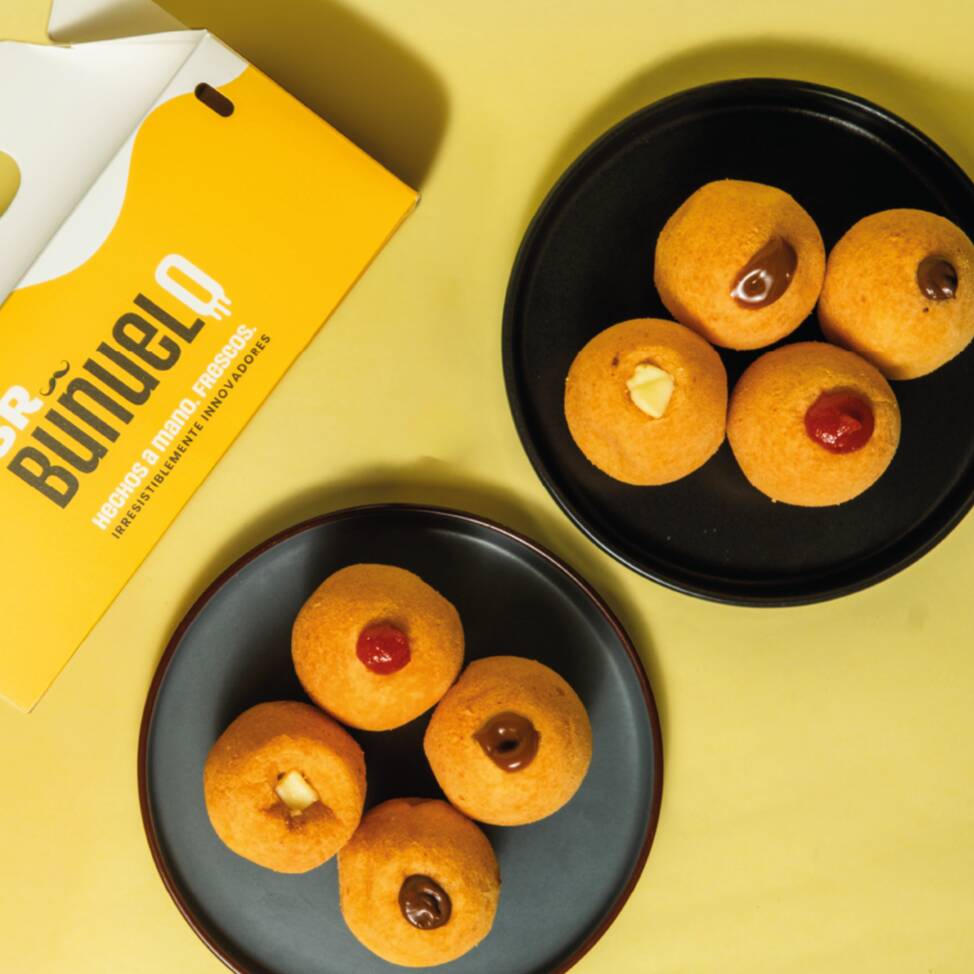 Caja X 8 Buñuelos Rellenos