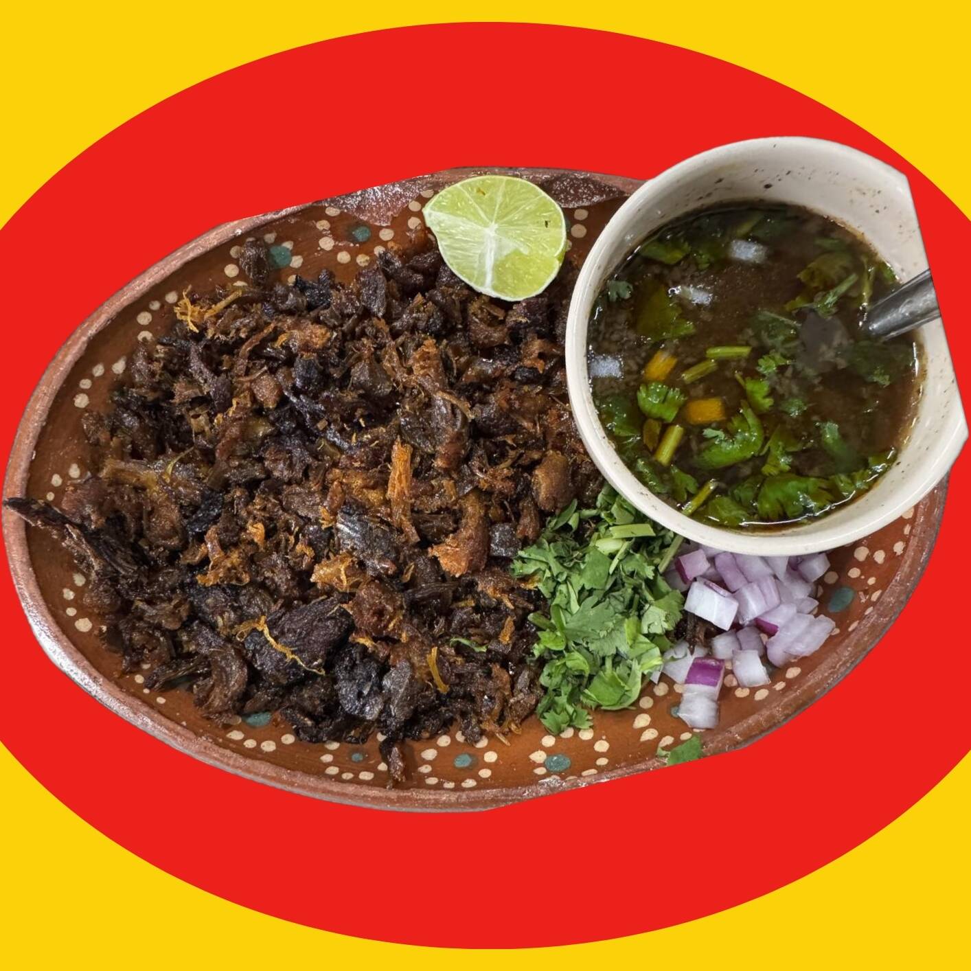 PLATO DE BIRRIA CHICO
