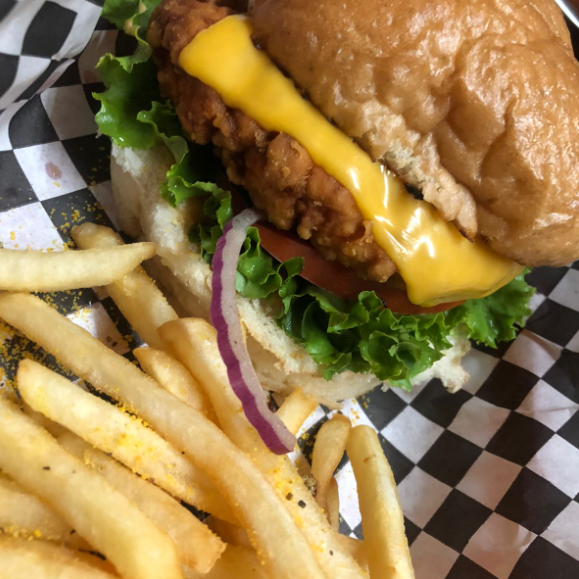 Hamburguesa Tender Pollo
