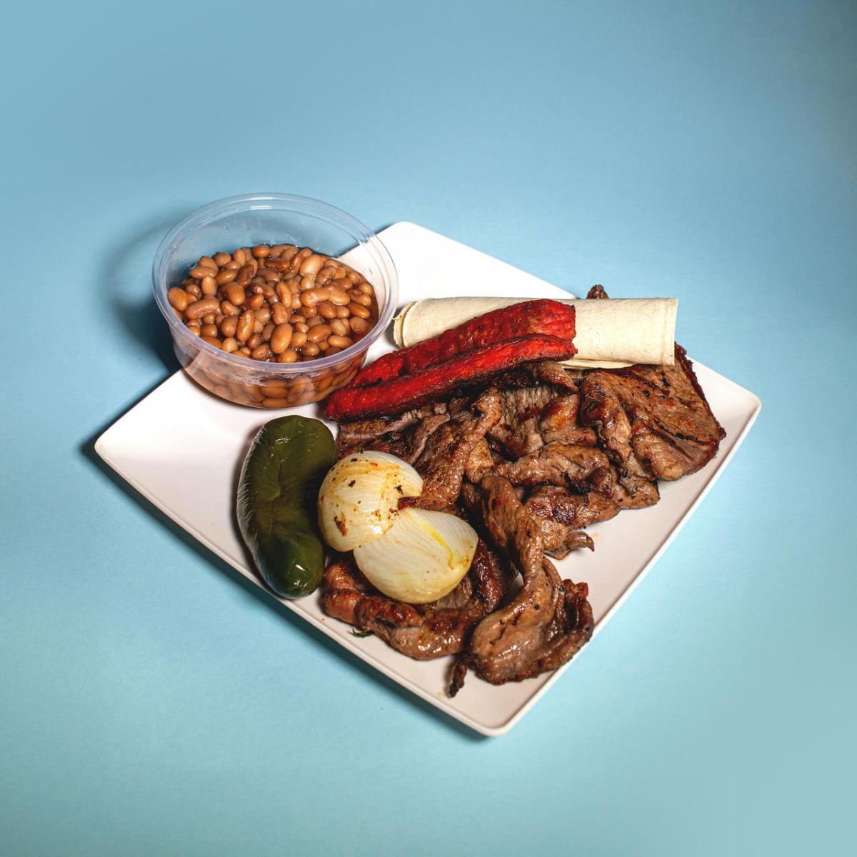 1 KG. CARNE ASADA.