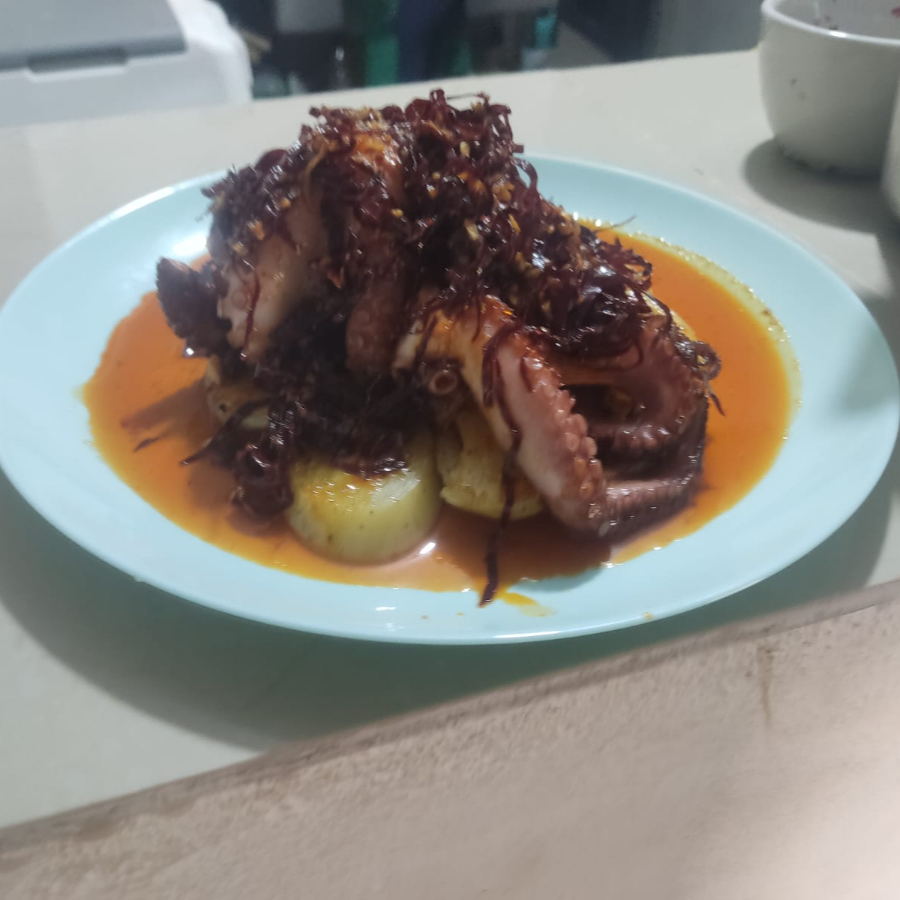 Pulpo al Mojo de Ajo o al Ajillo