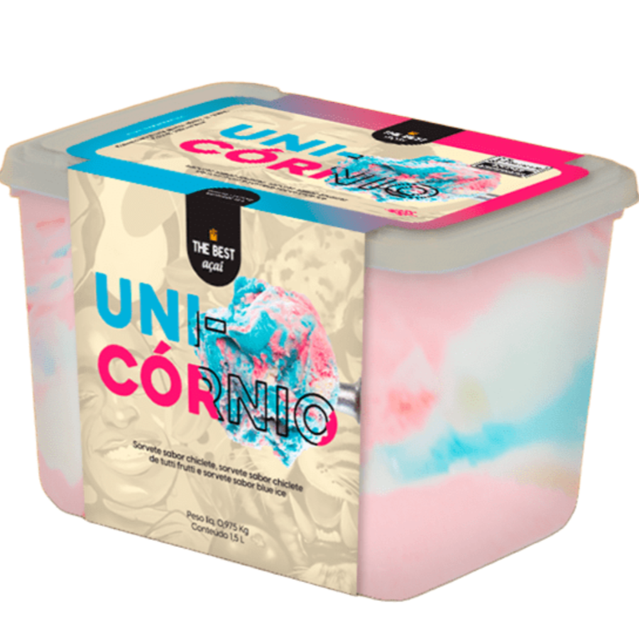 Colorido, divertido e mágico! O Sorvete Unicórnio combina sabores doces e suaves em uma explosão de cores, perfeito para alegrar qualquer momento. Cremoso, leve e cheio de charme, é a sobremesa ideal para quem ama diversão e sabor em cada colherada