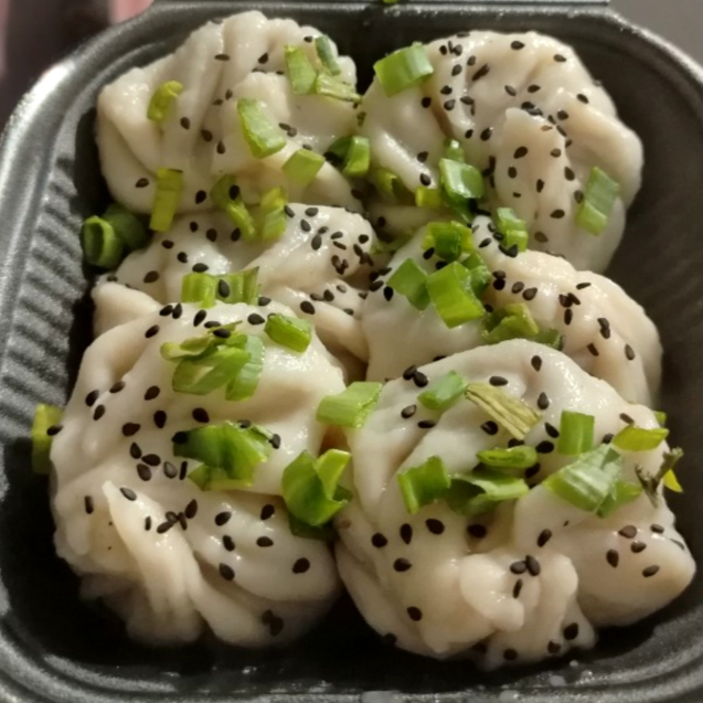 6 dumplings de res
