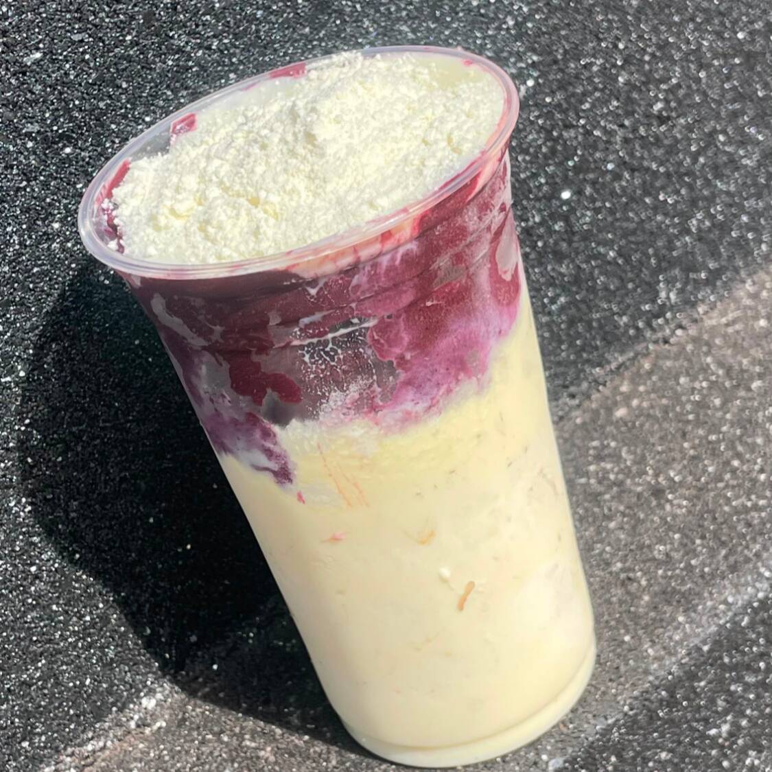 AÇAI+CUPUAÇU , CREME NINHO,BANANA E LEITE EM PO