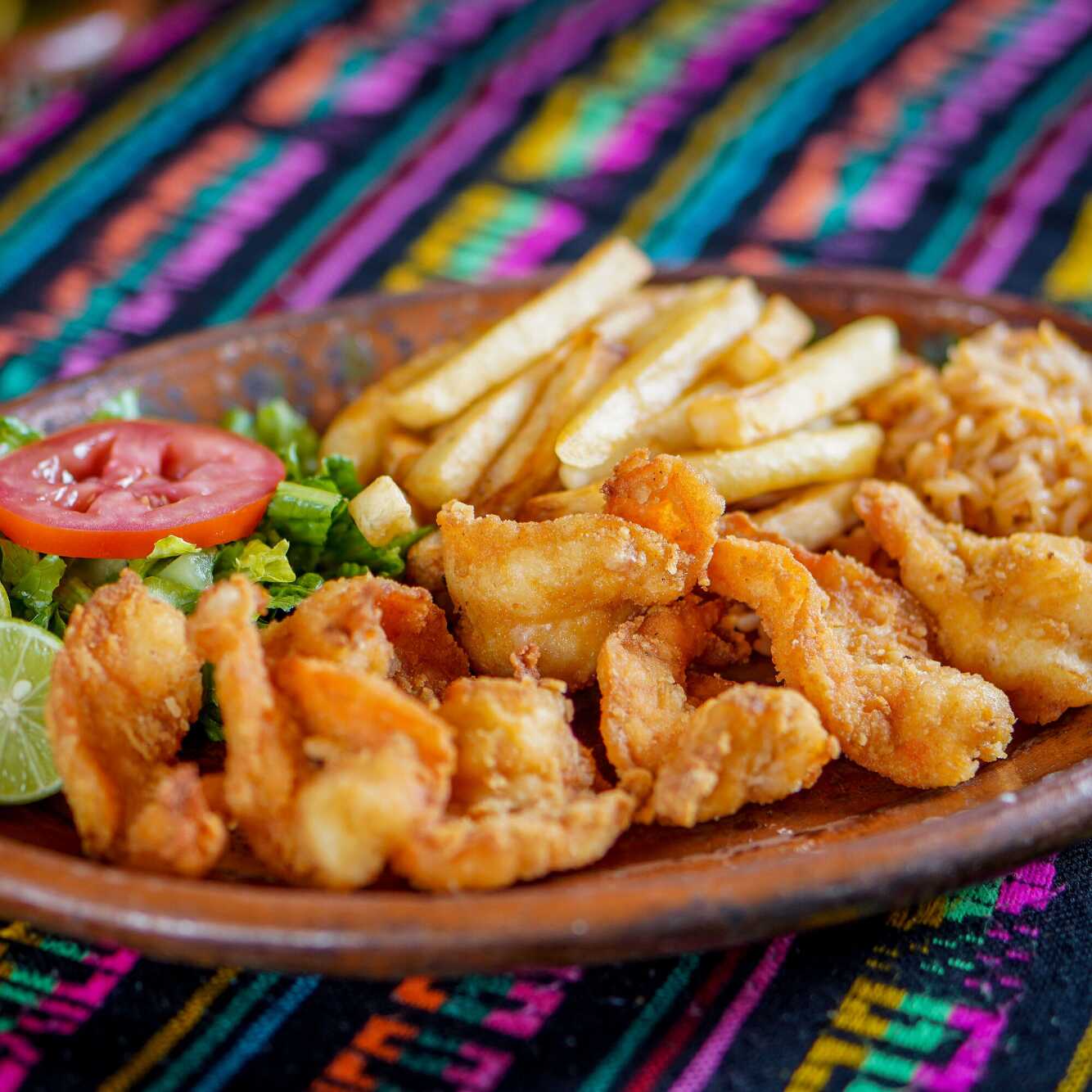 Camarones Empanizados