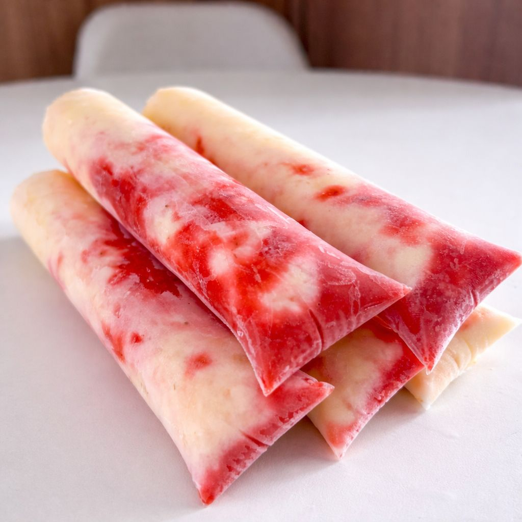 Leite Ninho super cremoso com o toque fresco e delicado do morango, equilibrado e apaixonante. #NinhoComMorango #SuaveEDelicioso #Cremoso #GeladinhoPerfeito