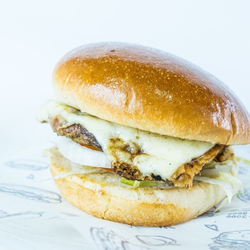 Hamburguesa Pollo a la Plancha
