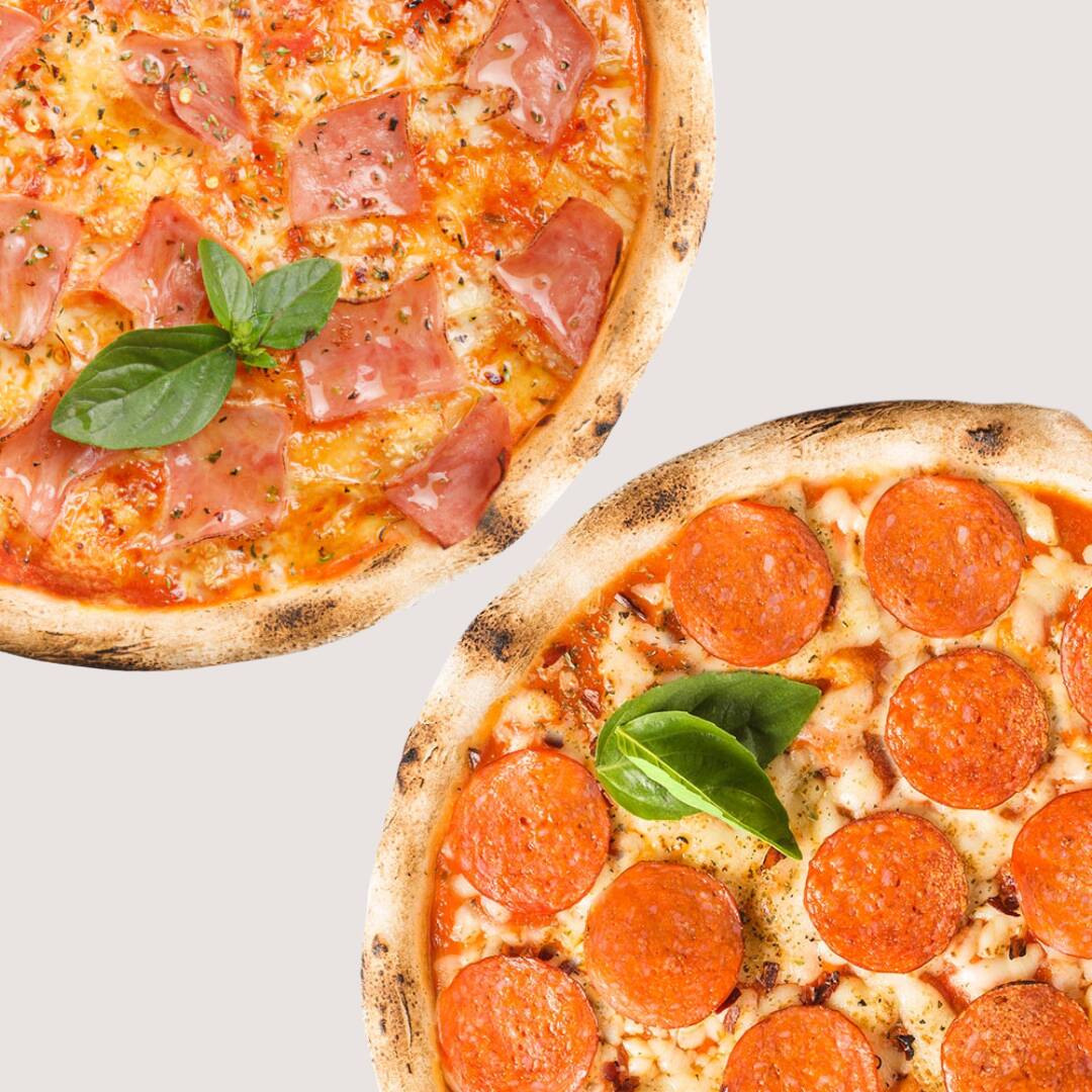 Duo clásico personal 30 cm Brookling + Pepperoni