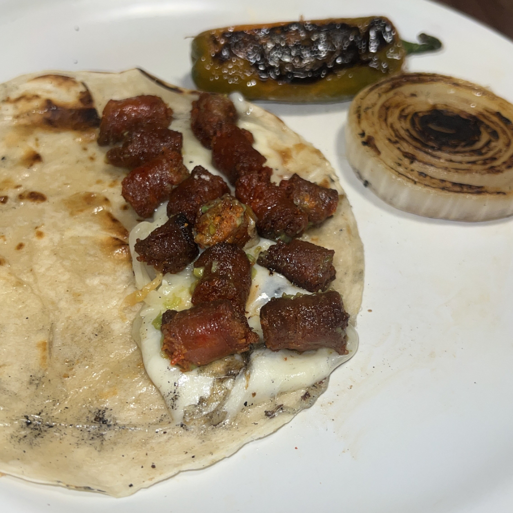 Quesadilla de Chistorra (al Carbon)