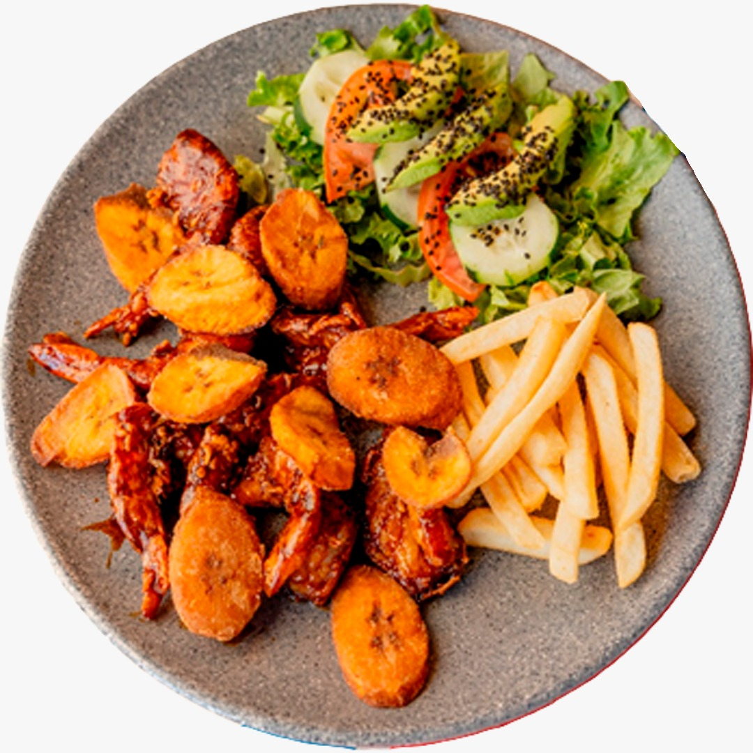 Camarones a las 3 Salsas Negras 8 Pzas