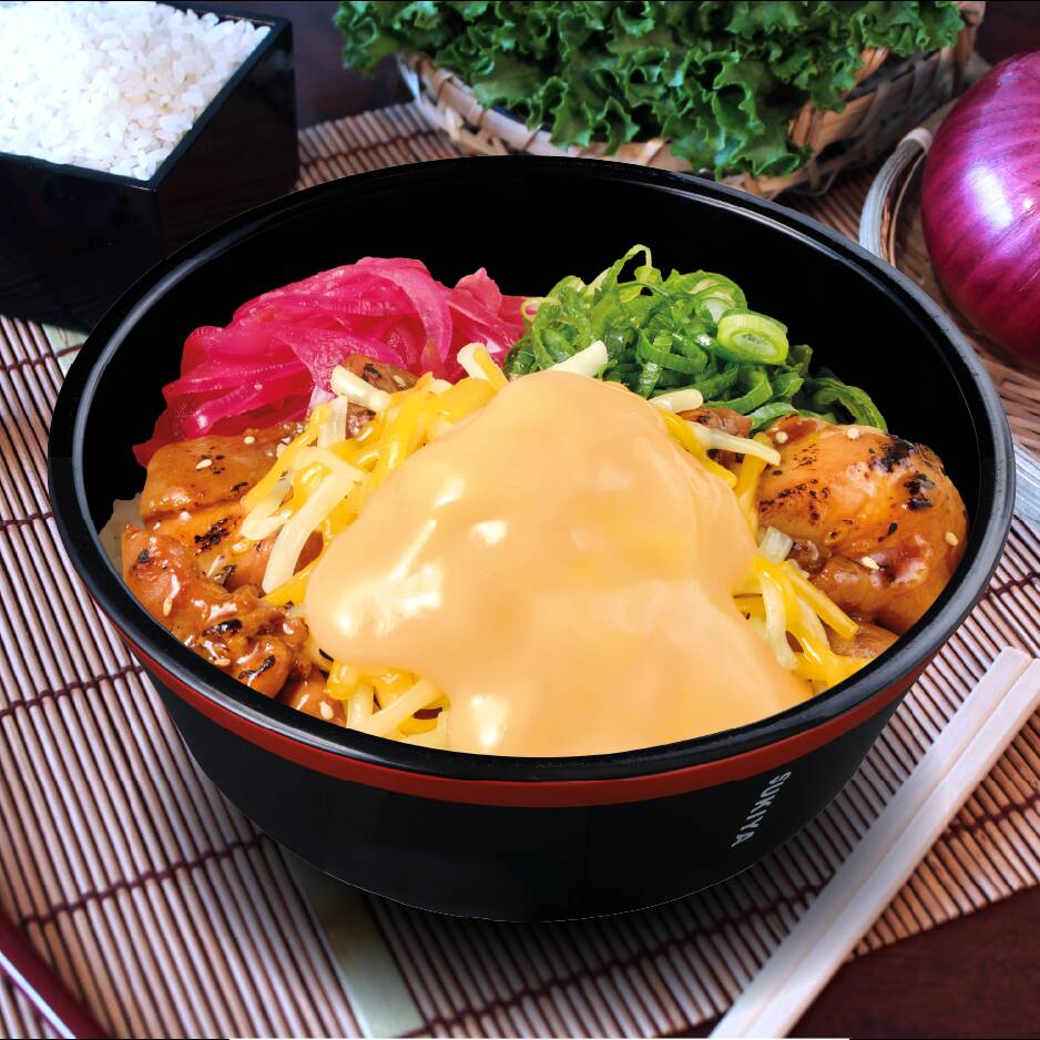 Teriyaki de Pollo con Queso Fundido