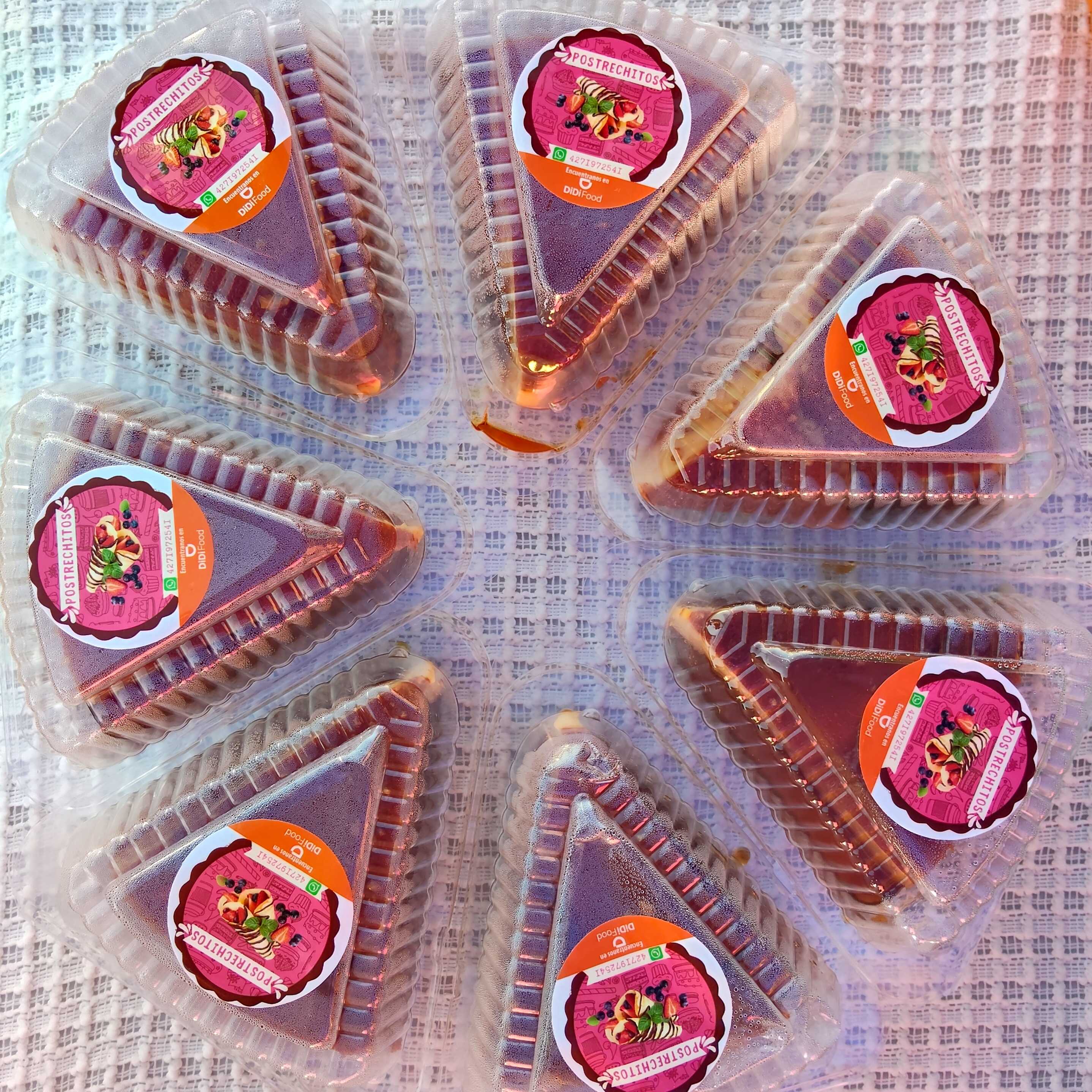 Rebanada de Flan Napolitano