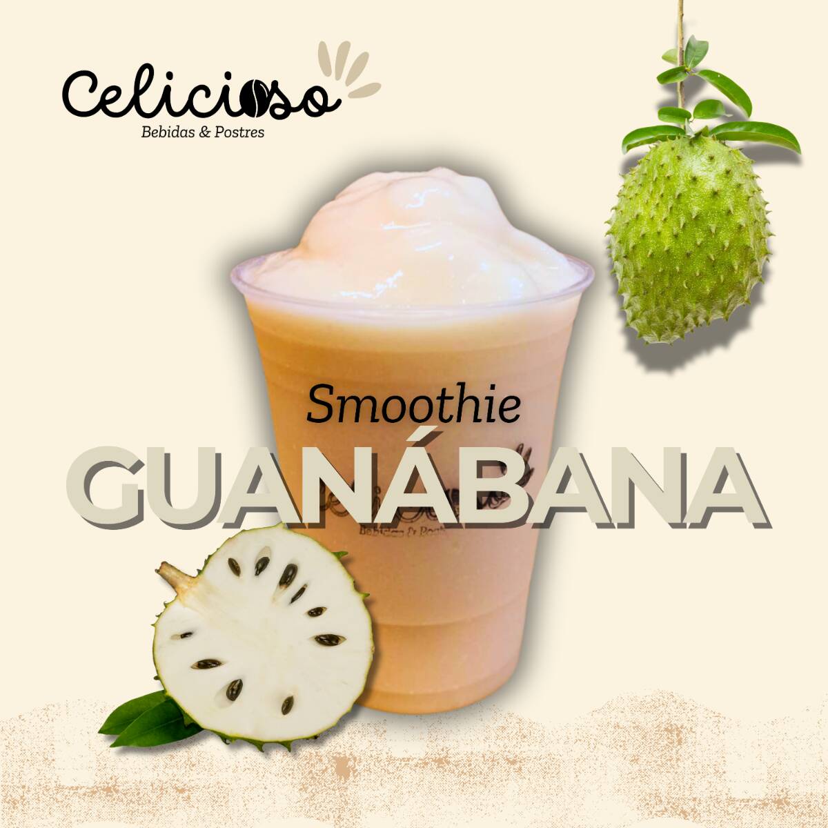 Smoothie Guanabana 16oz
