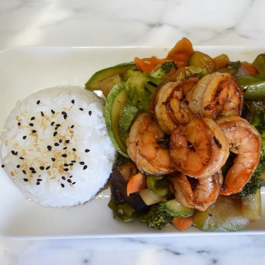 Teppanyaki Camarón