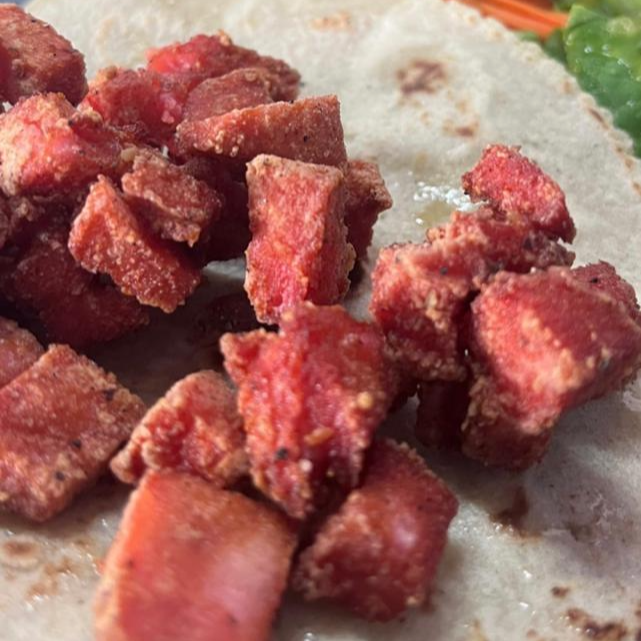 Taco de atún