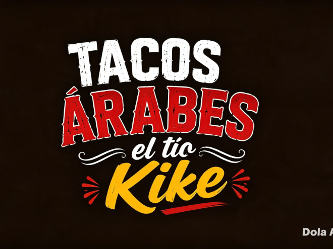 tacos árabes "el tío Kike"