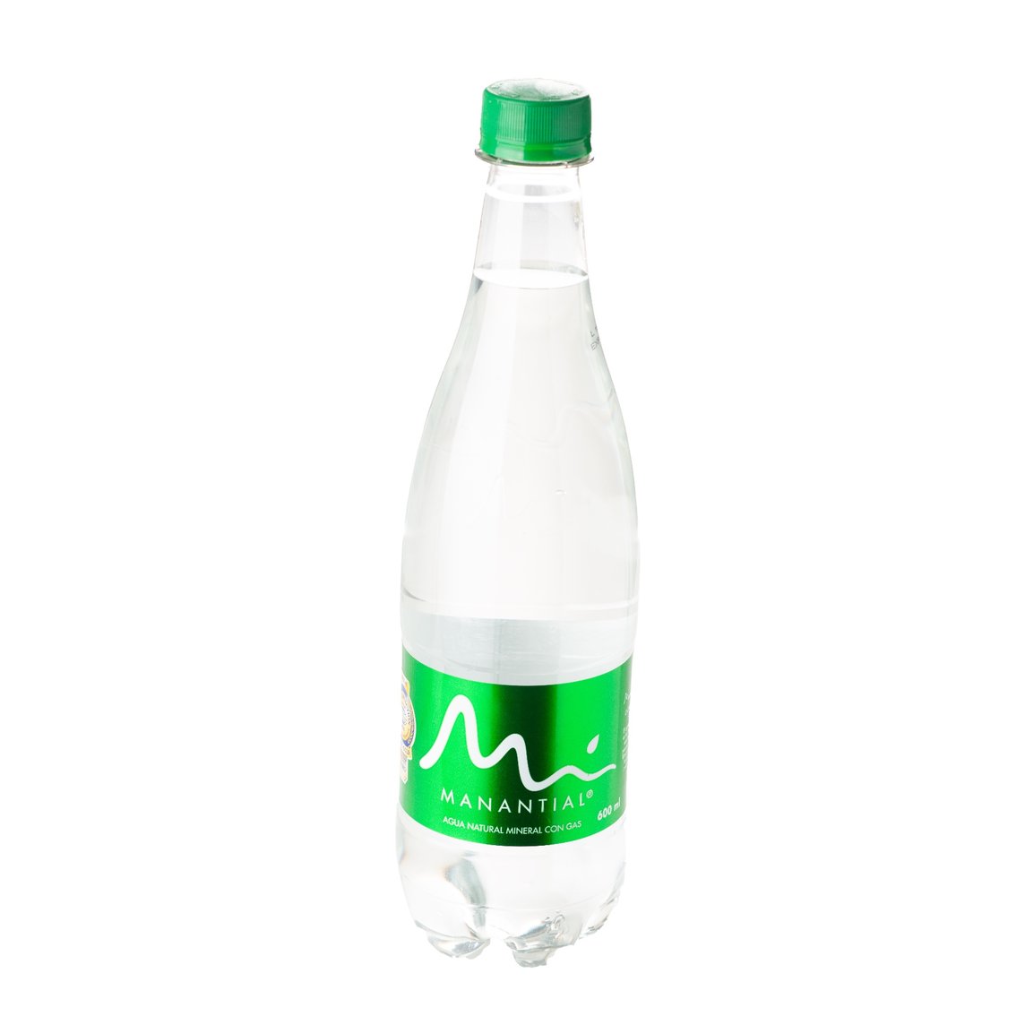 Agua Manantial con Gas