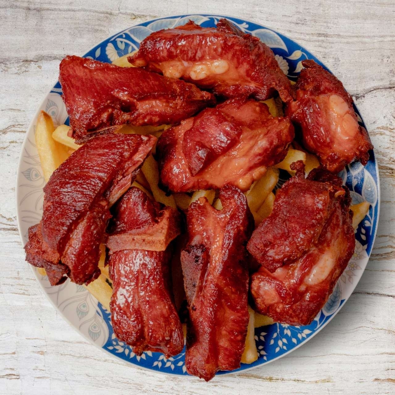 Costillas Ahumadas de Cerdo solo