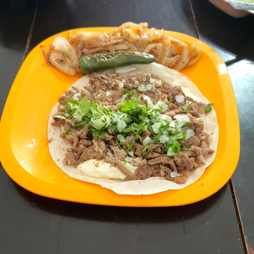 Gringa con Bistec