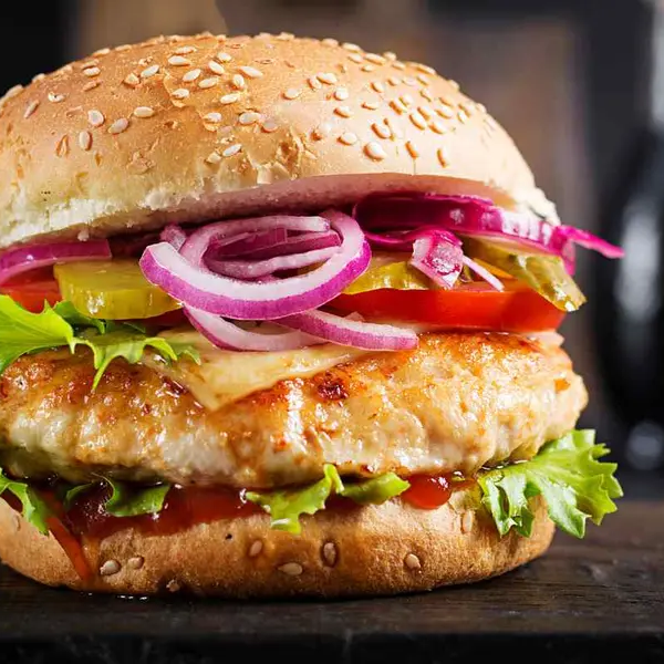 Hamburguesa de Pollo