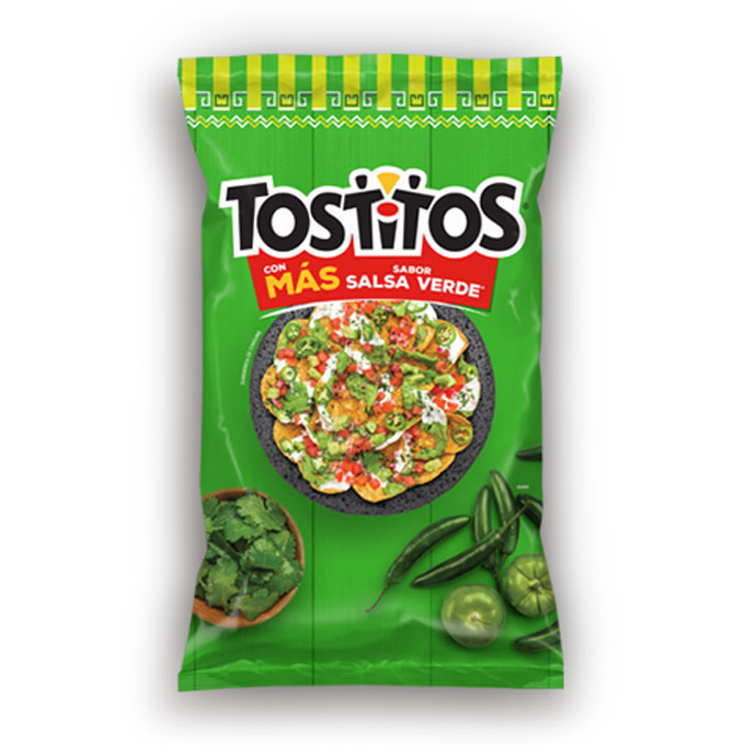 Bolsa de Tostitos Verdes 68g