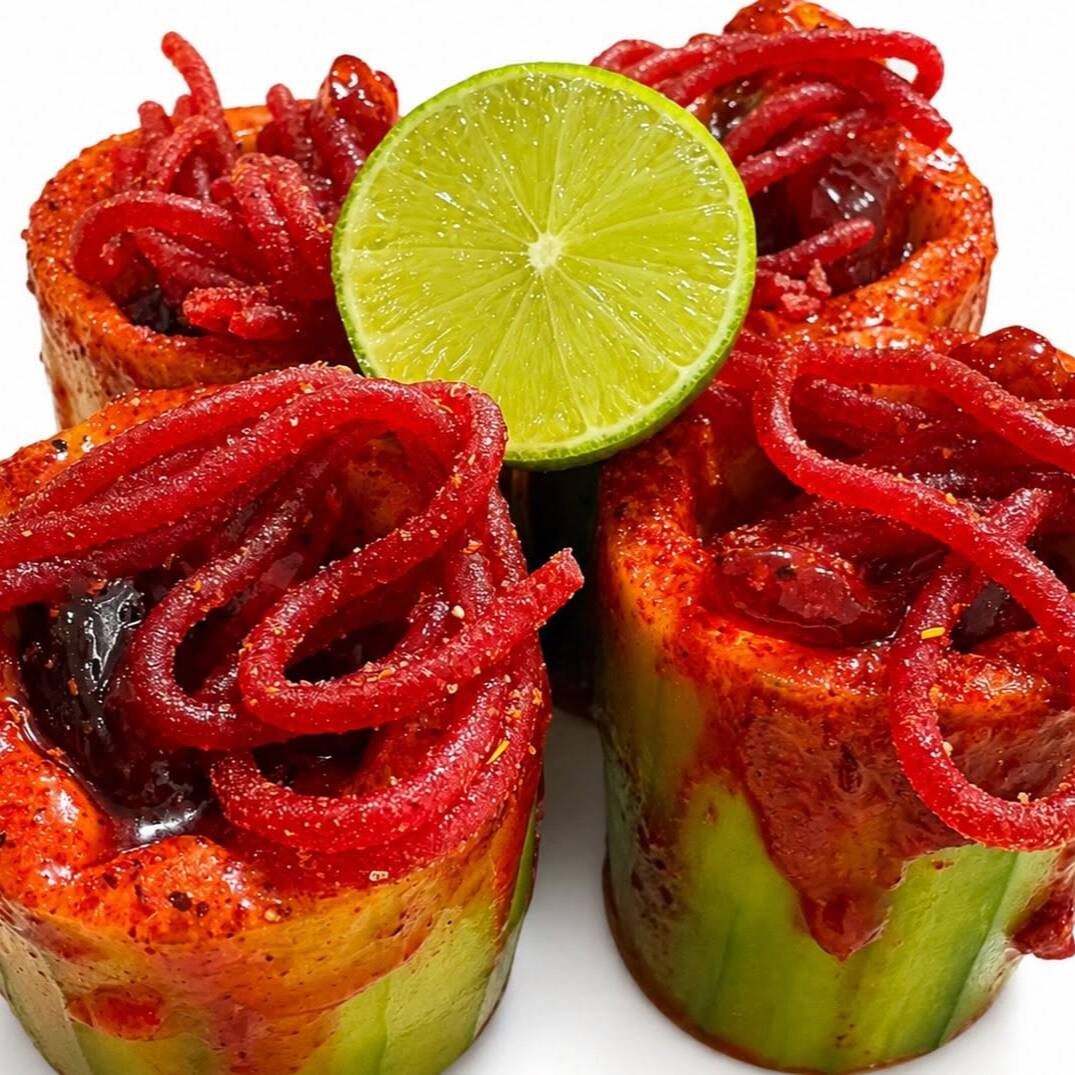 Pepinos Enchilados