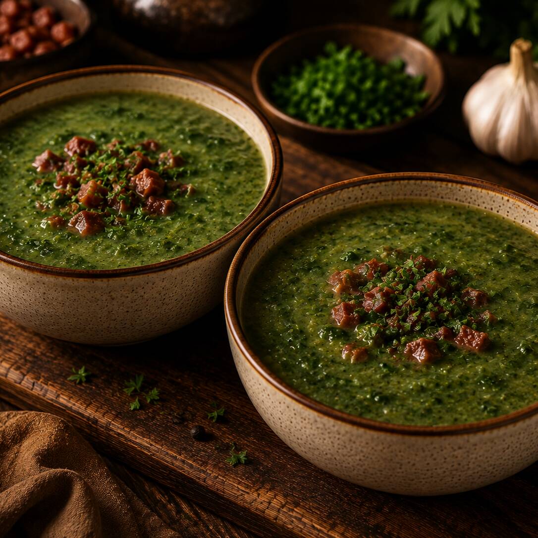 Combo Dobrado! Acompanha 1 Sopa de 1 Litro + 2 bebidas e 2 Acompanhamentos de Livre Escolha, Nossos Caldos já Estão Prontos, Portanto Não é possível retirar qualquer item de dentro das sopas.