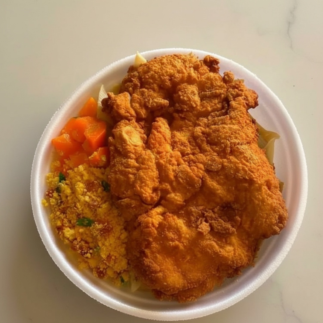 Contém - Arroz - Feijão - Macarrão ao molho - Refogado de legumes - Batata rústica
