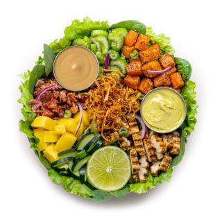 Ensalada Grill Mango & Bacon