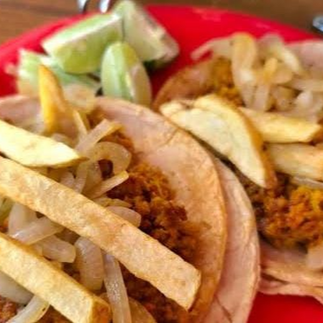taco de chorizo habanero