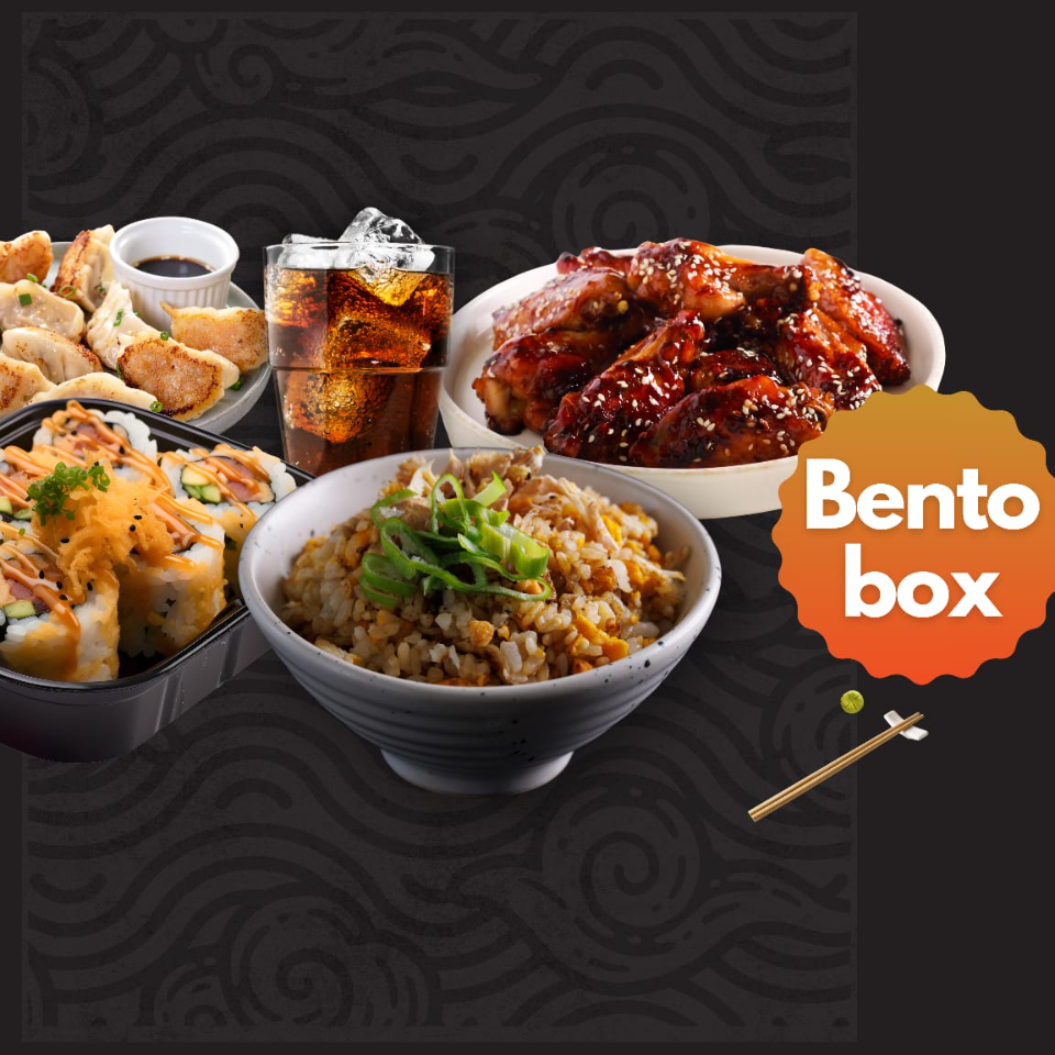 Full Bento Box con Arroz Frito
