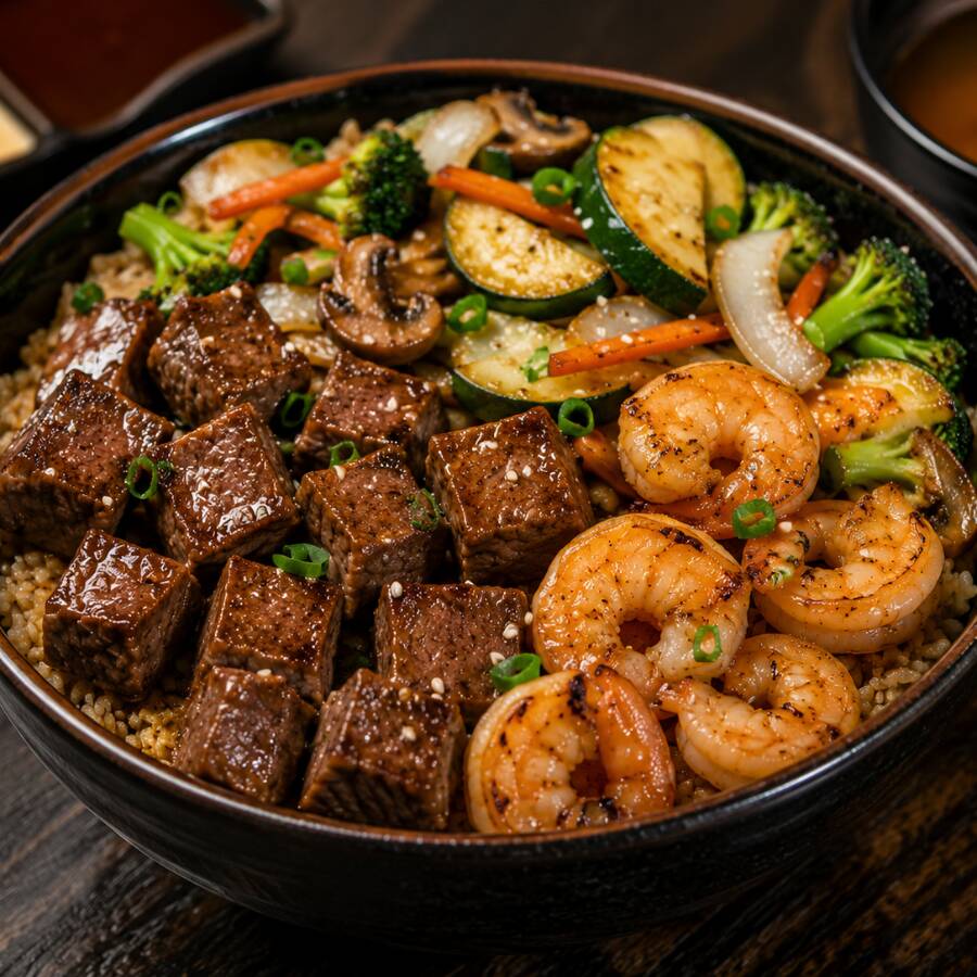Teppanyaki de Verduras