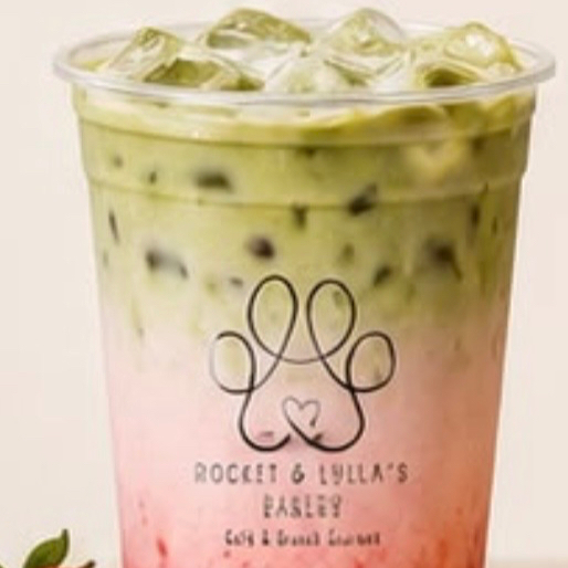 Strawberry Matcha Iced
