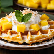 Waffle Antojo Amarillo