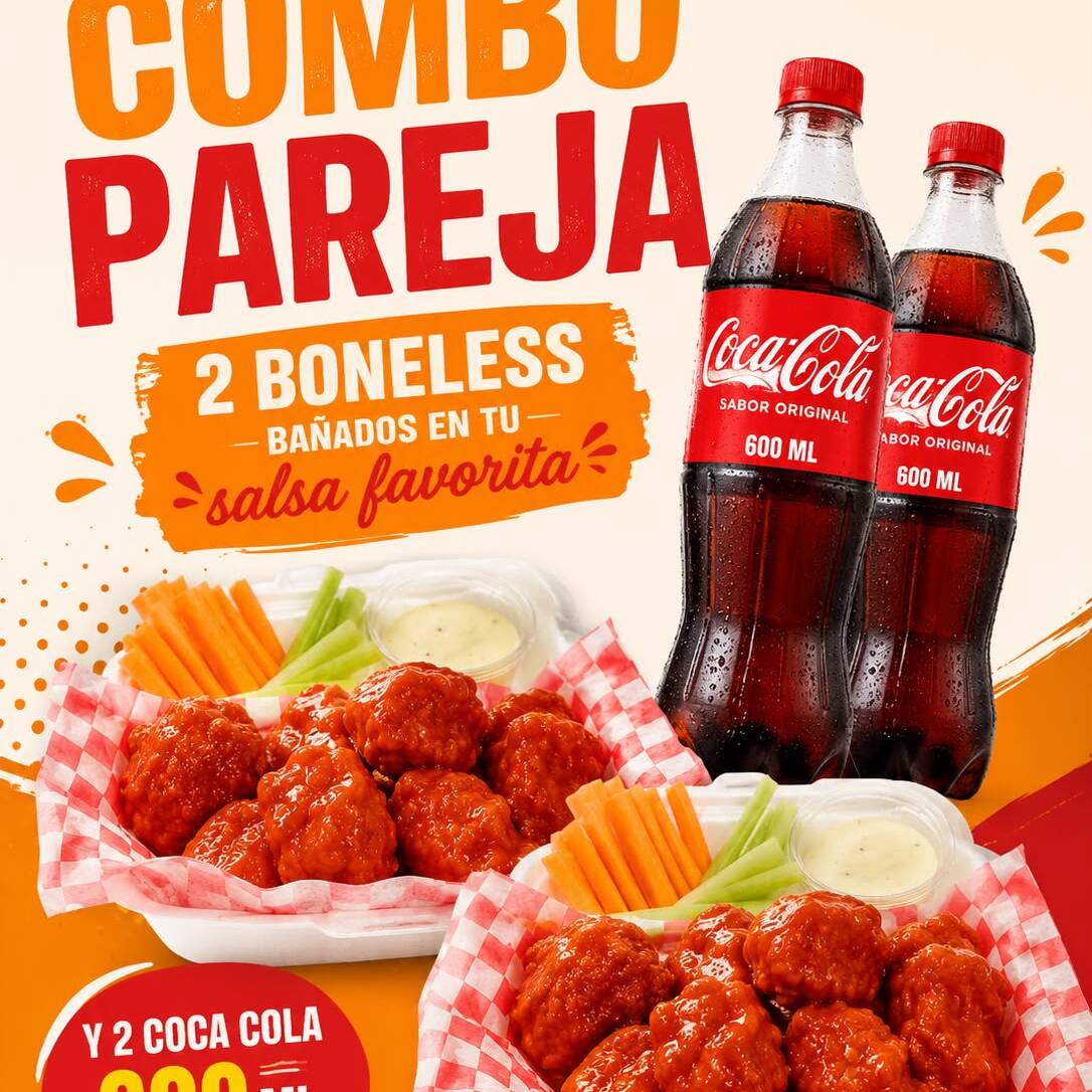 Combo Pareja Boneless