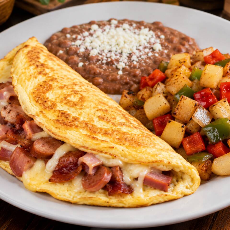 Omelette Billy´s 3 Meat