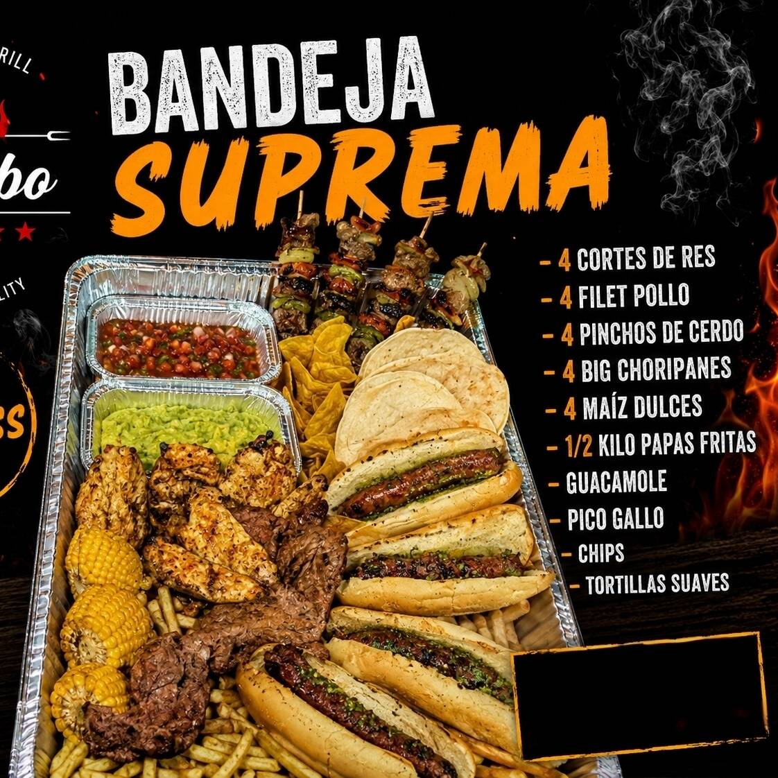 Bandeja Suprema Novibo, 4 Personas
