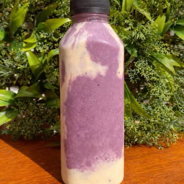 Açaí, leite em pó, leite condensado e maracujá